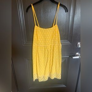 Yellow sundress, size large, brand new with tags!